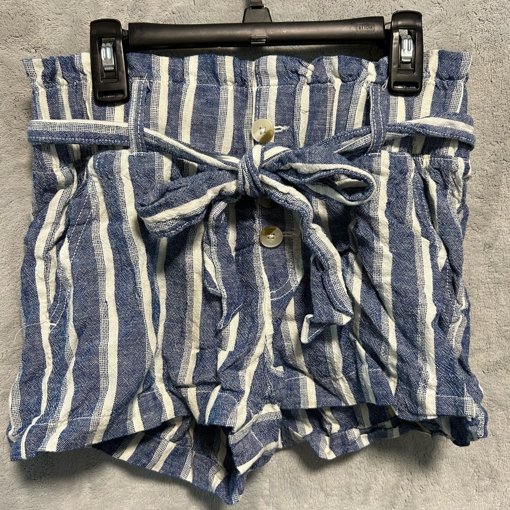 Rewash Striped Flowy Shorts